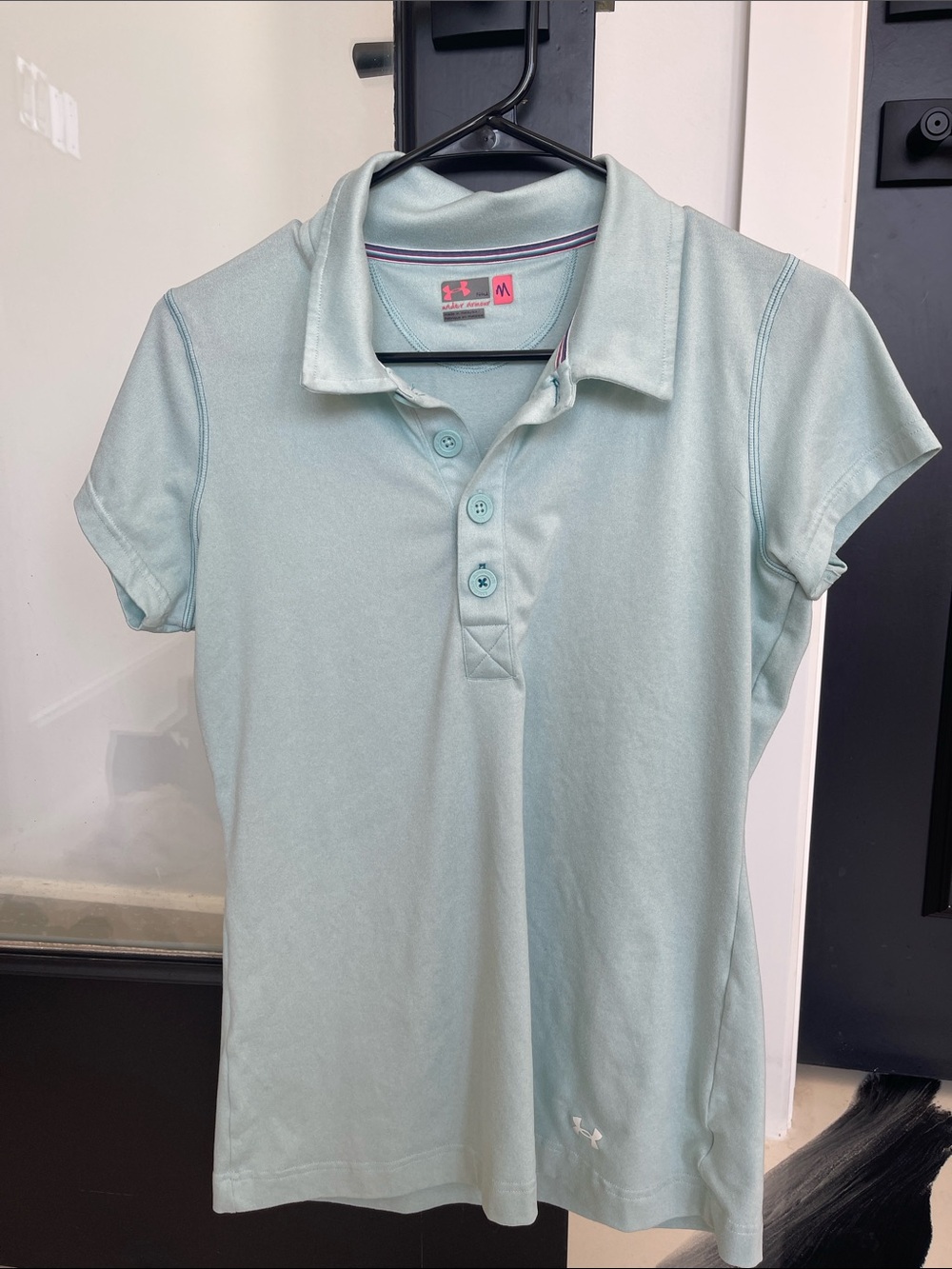 Under Armour Women’s Pale Aqua Polo Shirt